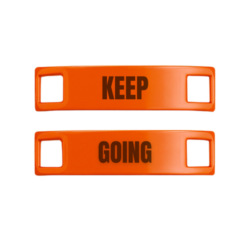Keep Going Motivational Shoe Tags