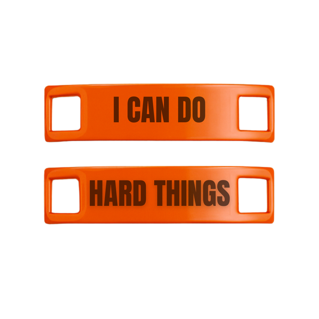 I Can Do Hard Things Motivational Shoe Tags