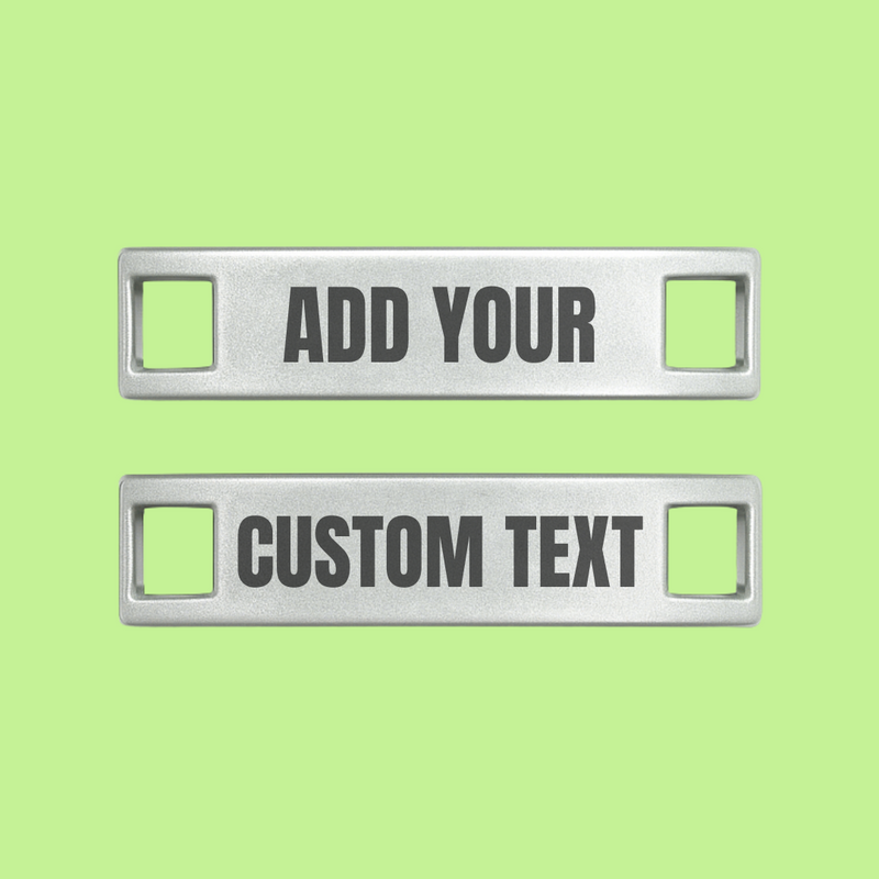 Custom Engraved Motivational Shoe Tags