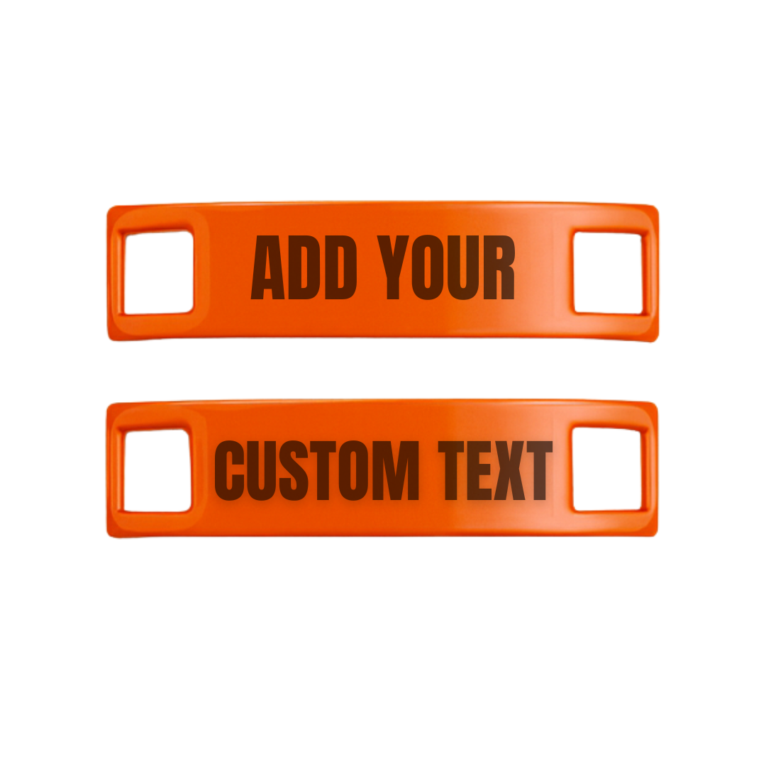 Custom Engraved Motivational Shoe Tags