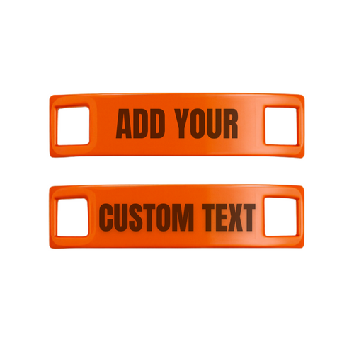 Custom Engraved Motivational Shoe Tags